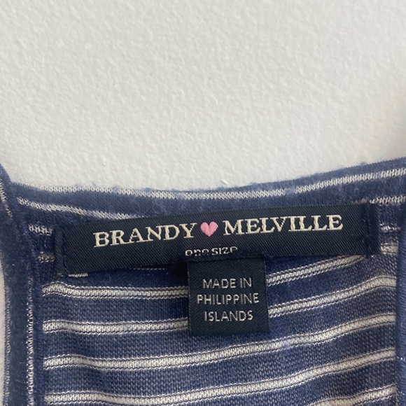 Brandy Melville Striped Shirt - Picture 3 of 4